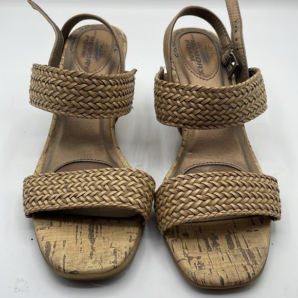 Lifestride Memory Foam Wedge Sandals Size 5.5 - Picture 5 of 8